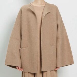 Lauren Manoogian Felt Duo Coat in Cork